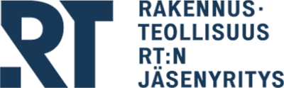 Rakennusteollisuus RT:n jäsenyritys.
